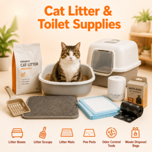 Cat Litter & Toilet Supplies