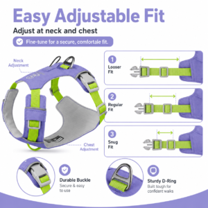 Lightweight Quick-Dry Dog Harness for Dogs CW-004 相册3