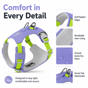 Lightweight Quick-Dry Dog Harness for Dogs CW-004 相册5