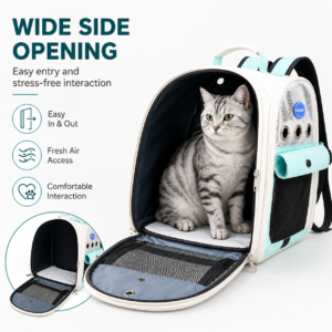 All-Season Breathable Cat Dog Travel Backpack Carrier CW-008 相册2
