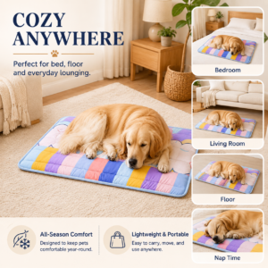 Washable Non-Slip Pet Sleeping Mat | Pet Housing Products CW-011 相册4