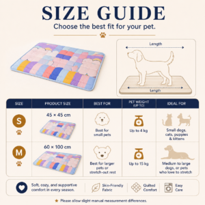 Washable Non-Slip Pet Sleeping Mat | Pet Housing Products CW-011 相册5