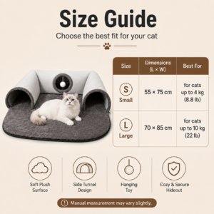 Elevated Wooden Cat Bunk Bed for Cats CW-016 相册4