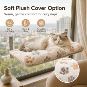 Covered Plush Cat Cave Bed for Cats CW-017 相册3