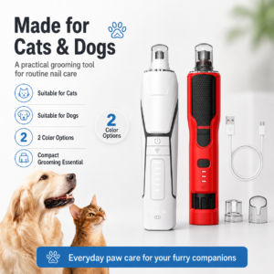 Electric Pet Nail Grinder Set - Multiple grinding heads CW-026 相册5