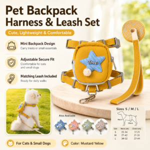 Backpack-Style Dog Harness for Dogs CW-031 相册1