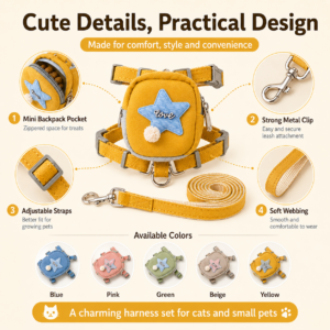 Backpack-Style Dog Harness for Dogs CW-031 相册2