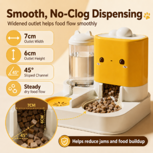 Automatic Pet Feeder and Water Dispenser Set | Pet Daily Supplies CW-032 相册2