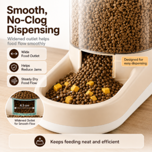 Automatic Pet Food and Water Dispenser | Pet Daily Supplies CW-033 相册2