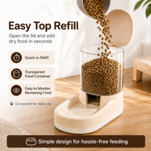 Automatic Pet Food and Water Dispenser | Pet Daily Supplies CW-033 相册3