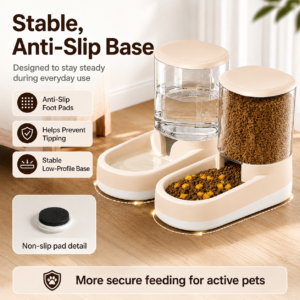 Automatic Pet Food and Water Dispenser | Pet Daily Supplies CW-033 相册4