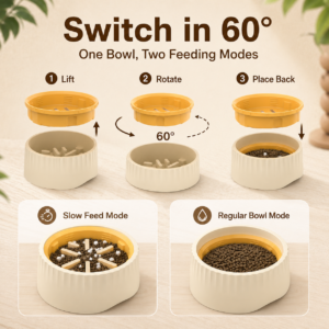 Anti-Choking Lick Feeding Pet Bowl - Helps slow feeding CW-034 相册2