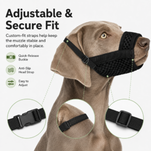 Breathable Mesh Dog Muzzle for Dogs CW-037 相册2