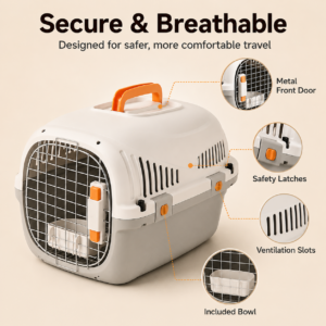 Portable Airline Cat Dog Travel Carrier Crate Box Bag CW-047 相册3