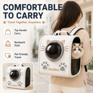 Large Space Capsule Cat Dog Travel Backpack Carrier CW-099 相册4