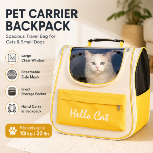 Foldable Waterproof Cat Dog Space Capsule Backpack CW-100