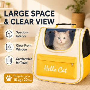 Foldable Waterproof Cat Dog Space Capsule Backpack CW-100 相册2