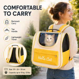 Foldable Waterproof Cat Dog Space Capsule Backpack CW-100 相册4