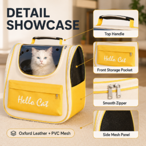 Foldable Waterproof Cat Dog Space Capsule Backpack CW-100 相册5