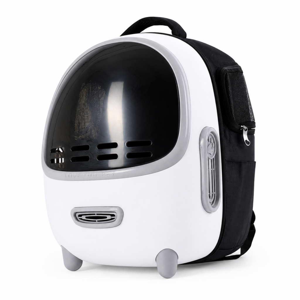Portable Cat Backpack with Tinted Space Capsule Window CW-102