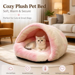 Semi-Enclosed Pet Sleeping Bag Bed - Warm semi-enclosed nest CW-050 相册1