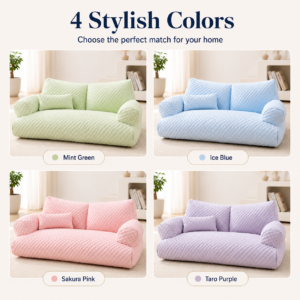Cooling Orthopedic Pet Sofa Bed - Raised pillow edge CW-051 相册4