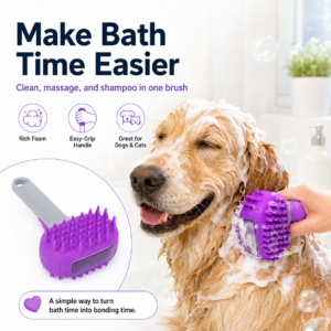 Pet Bath Massage Brush - Suitable for bathing CW-052