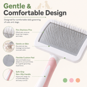 Pet Pin Slicker Brush - Fine metal pins CW-053 相册2