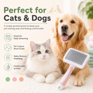 Pet Pin Slicker Brush - Fine metal pins CW-053 相册5