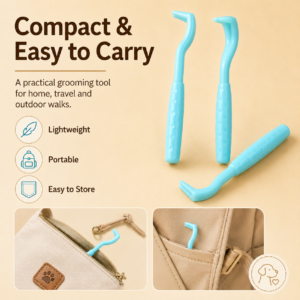 Pet Tick Removal Tool - Helps remove ticks and fleas CW-054 相册5