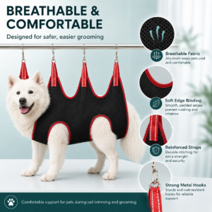 Pet Grooming Hammock - Helps trim nails and groom CW-056 相册1