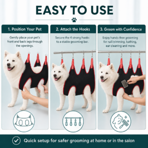 Pet Grooming Hammock - Helps trim nails and groom CW-056 相册4