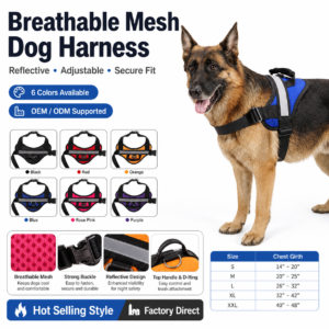 Breathable Vest Dog Harness for Dogs CW-059
