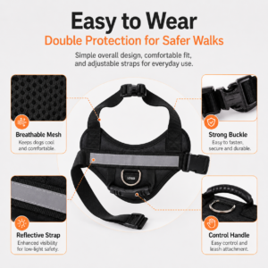 Breathable Vest Dog Harness for Dogs CW-059 相册1