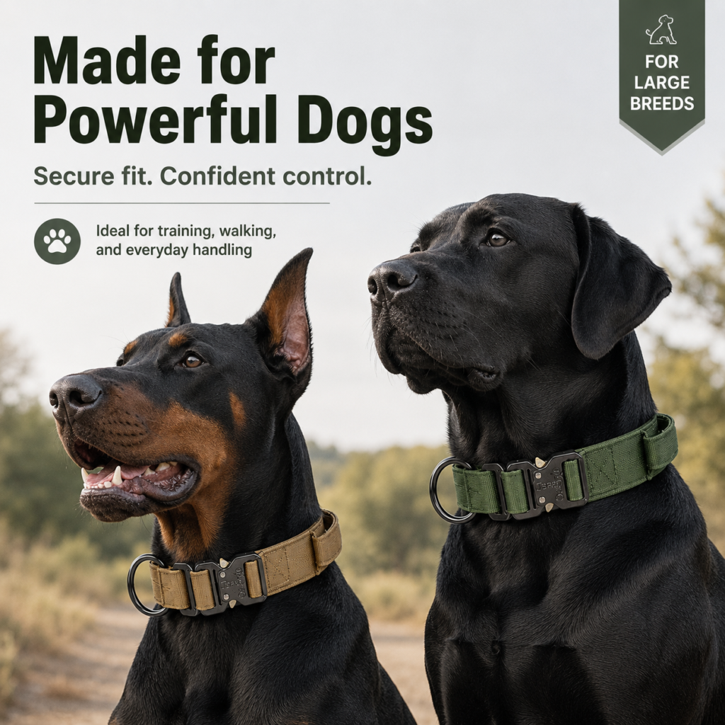 Heavy-Duty Dog Collar for Dogs CW-060