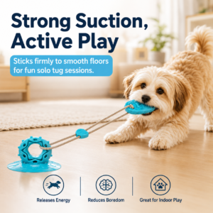 Suction Cup Tug Dog Toy for Dogs CW-061 相册2