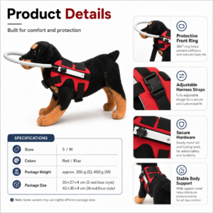 Blind Dog Protective Halo for Dogs CW-062 相册3