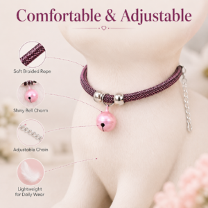 Japanese Bell Cat Collar for Cats CW-066 相册1