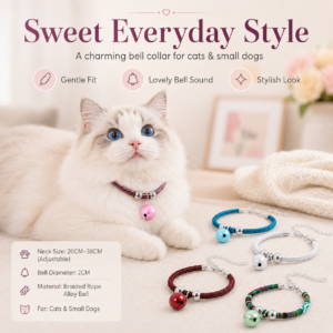 Japanese Bell Cat Collar for Cats CW-066 相册2