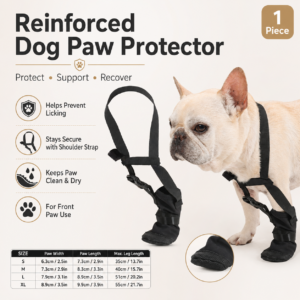Dog Paw Recovery Protection Boots for Dogs CW-071