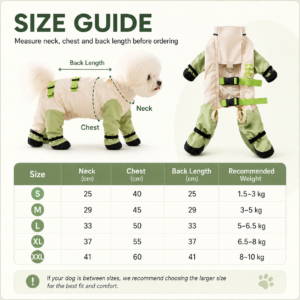 Four-Piece Dog Boot Set for Dogs CW-074 相册5