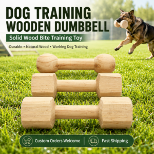 Wooden Dog Training Dumbbell for Dogs CW-078 相册1