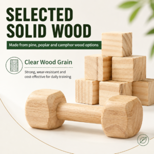 Wooden Dog Training Dumbbell for Dogs CW-078 相册2