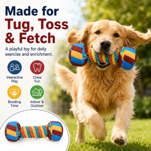 Squeaky Candy Dumbbell Dog Toy for Dogs CW-079 相册1