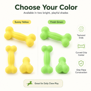 Rubber Bone Chew Toy - Bone-shaped rubber toy CW-080 相册5