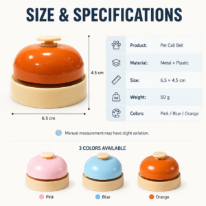 Pet Training Service Bell - Sound bell for training CW-083 相册5