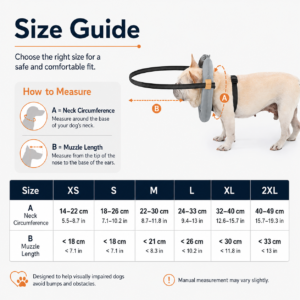 Blind Dog Protective Halo for Dogs CW-084 相册4