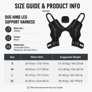 Rear-Leg Dog Support Harness for Dogs CW-085 相册5