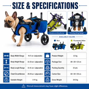 Dog Rehabilitation Wheelchair for Dogs CW-086 相册5