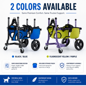 Four-Wheel Dog Mobility Cart for Dogs CW-087 相册3